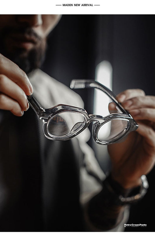 Gafas Retro Clásicas Americanas para Hombre - Montura de Acetato - Image 10