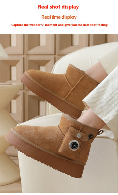Botas Térmicas Eléctricas con Forro de Lana - Impermeables para Hombre y Mujer - Image 20