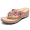 Chanclas Retro Casual con Diseño Vintage