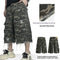 Wide-Leg Camo Work Shorts - Modern Casual Style