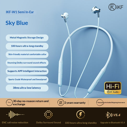 Auriculares Bluetooth en Banda Cervical para Correr y Entrenar - Image 6
