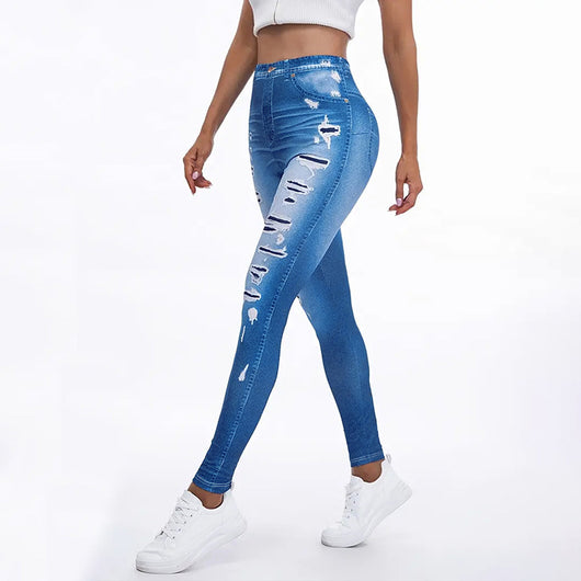 Pantalones Deportivos Elásticos para Correr y Fitness - Image 3