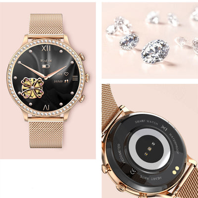 Reloj Inteligente para Mujer con Llamadas Bluetooth y Correa de Silicona - Image 16