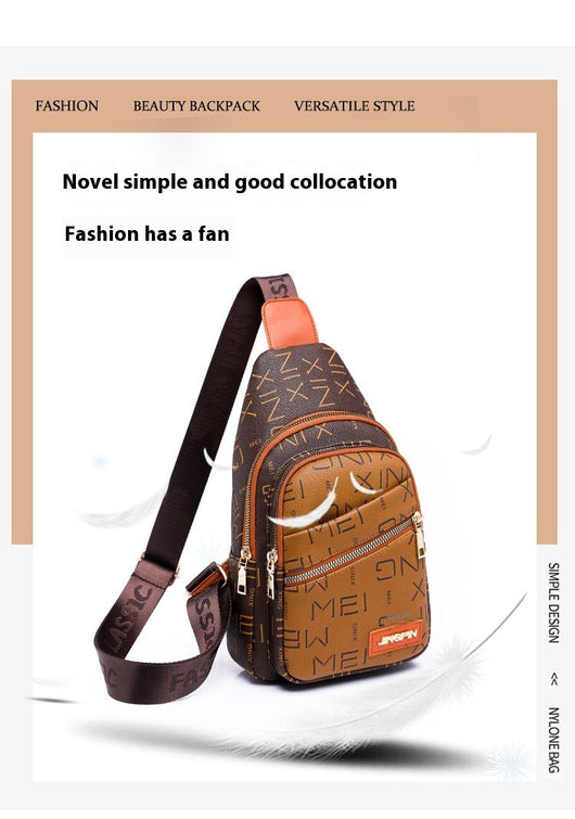 Bolsa Crossbody Mujer con Estampado de Letras - Diseño Moderno y Funcional - Image 24