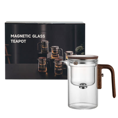 Tetera de Vidrio 600ml con Separador Magnético y Infusor Integrado - Image 5