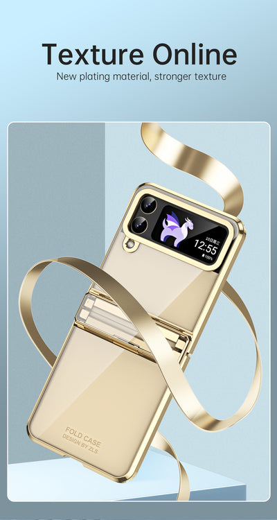 Funda Protectora con Pantalla Plegable y Bisagra Electrochapada Antigolpes - Image 16