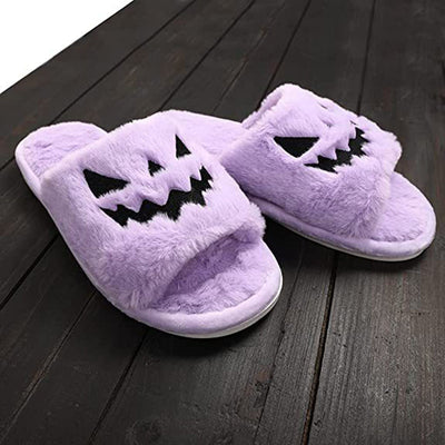 Pantuflas Cálidas de Invierno Halloween para Mujer - Cómodas y Adorables - Image 10