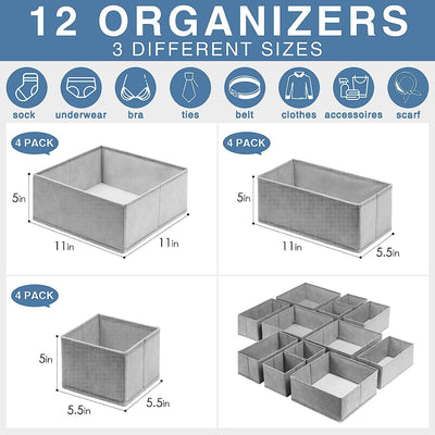 Caja de Almacenamiento de Escritorio sin Tapa - Organizador de Tela Resistente - Image 10