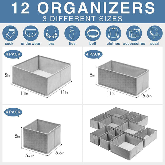 Caja de Almacenamiento de Escritorio sin Tapa - Organizador de Tela Resistente - Image 10