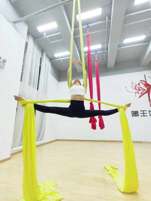 Hamaca de Yoga Elástica de Tela Resistente - Una Pieza Versátil - Image 32