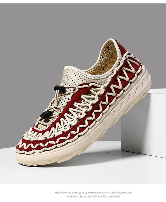 Zapatos Casuales de Malla Transpirable con Diseño Calado para Hombre - Image 21