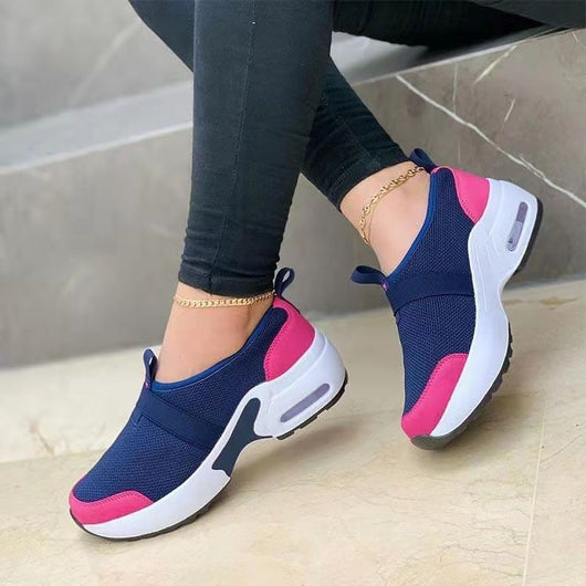 Tenis Casuales con Cierre Elástico y Velcro Volador - Image 6