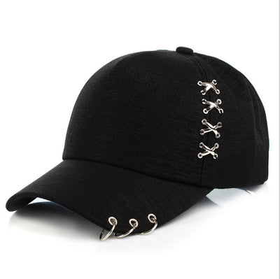 Gorra de Béisbol Estilo Duck Tongue con Cierre Metálico Cruzado - Image 4