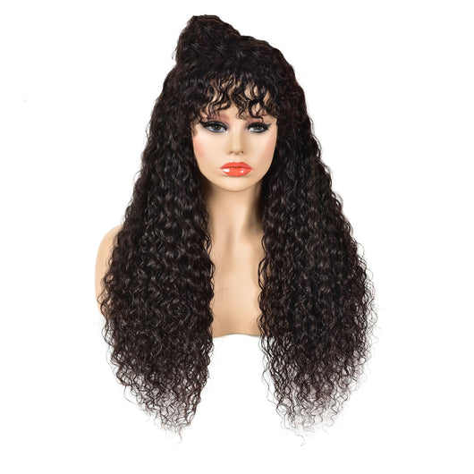 Peluca Brasileña con Flequillo Curvo y Mecanismo Completo - Cabello Natural - Image 5