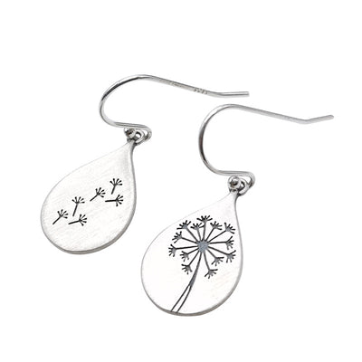 Aretes de Plata S925 Retro Literarios Minimalistas para Mujer - Image 10