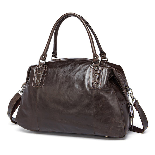 Bolsa de Viaje en Cuero Genuino - Maletín Duffel de Piel Premium - Image 5