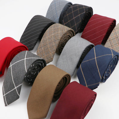 Corbata de Lana Artificial Estilo Coreano - Accesorio Casual Versátil - Image 28