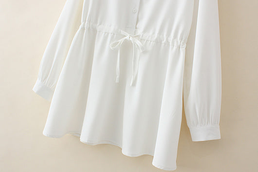 Camisa Slim Fit de Manga Larga con Cintura Marcada - Image 6