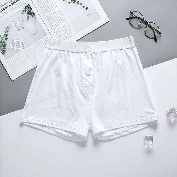 Pantalones de Casa Hombre Cintura Baja Algodón Puro Transpirable