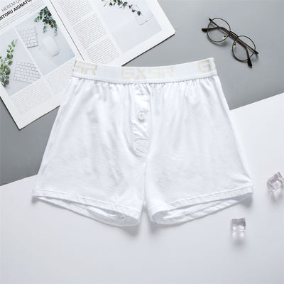 Pantalones de Casa Hombre Cintura Baja Algodón Puro Transpirable - Image 2