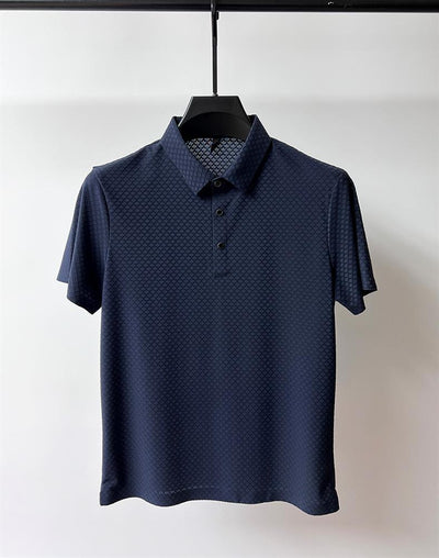Polo Manga Corta Ice Silk Waffle para Hombre - Image 14