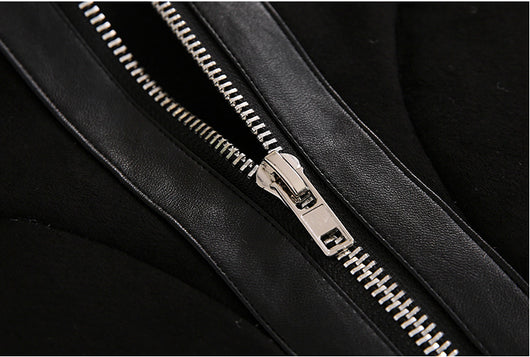 Chaqueta Casual de Lana de Cordero con Cierre para Hombre - Image 25