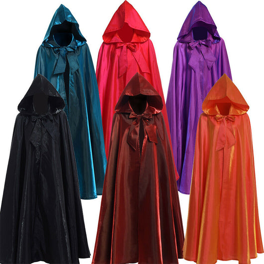 Capa de Mago Medieval para Halloween y Cosplay