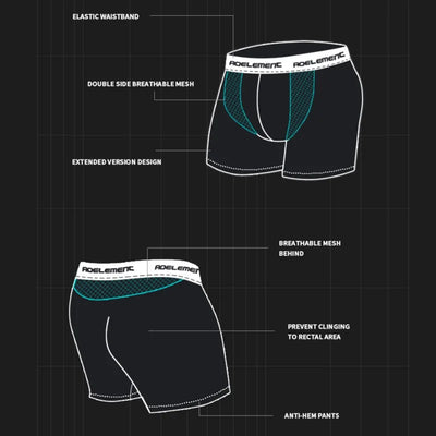 Calzoncillos Deportivos Ice Wire Mesh para Hombre - Image 17