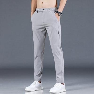 Pantalones Casuales para Hombre en Seda de Hielo - Image 15