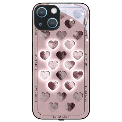 Funda de Celular con Diseño de Corazón Luminoso para Parejas - Image 11