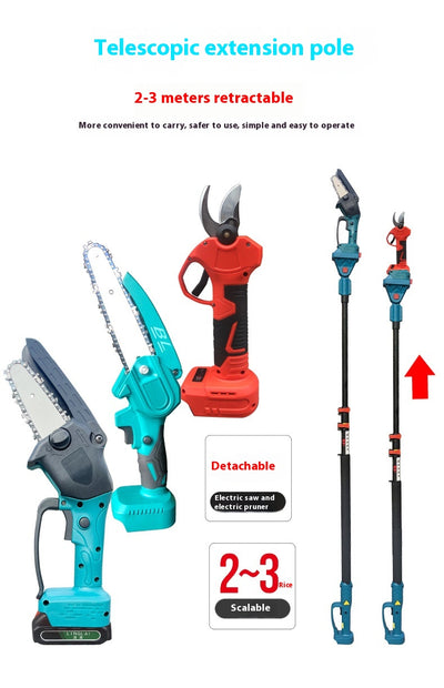 Sierra Eléctrica Inalámbrica con Batería de Litio para Jardín y Poda - Image 23