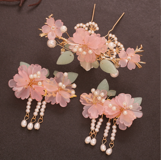 Tocado y Accesorios para Cabello Estilo Antiguo Han - Image 6