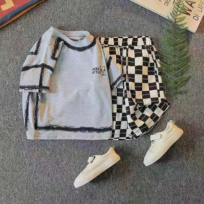 Conjunto Infantil de Verano: Playera y Shorts Ligeros de Moda - Image 3