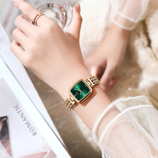 Reloj de Cuarzo Impermeable Elegante para Mujer