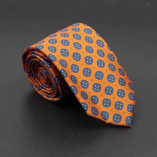Corbata de Seda Bohemia Suave para Hombre 75mm - Image 56