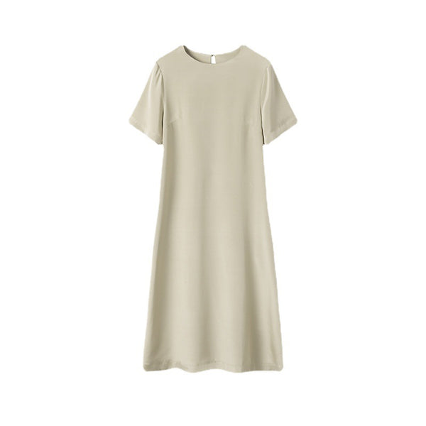 Vestido de Seda Minimalista y Elegante para Mujer