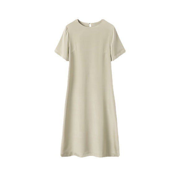 Vestido de Seda Minimalista y Elegante para Mujer