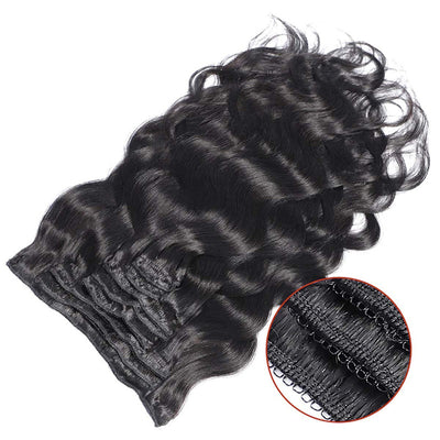 Extensiones de Cabello Natural 100% Cabello Humano Negro - Image 9