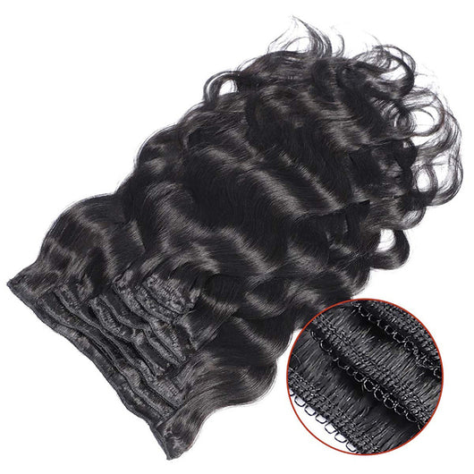 Extensiones de Cabello Natural 100% Cabello Humano Negro - Image 9