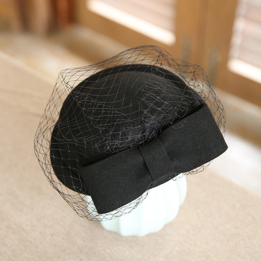 Boina de Malla Elegante Estilo Azafata Británica - Image 4