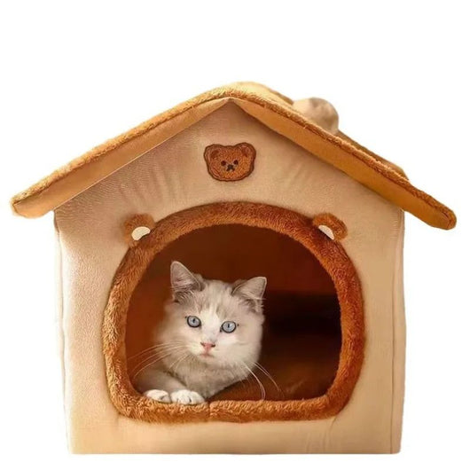 Casa Cama para Mascotas Pequeños - Nido Cálido Desmontable y Lavable - Image 8