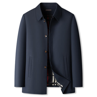 Abrigo Ejecutivo Tipo Trench para Hombre Tallas Grandes - Image 5