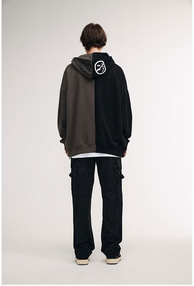 Cardigan Sudadera con Cierre Estampado Emocional para Hombre - Image 11