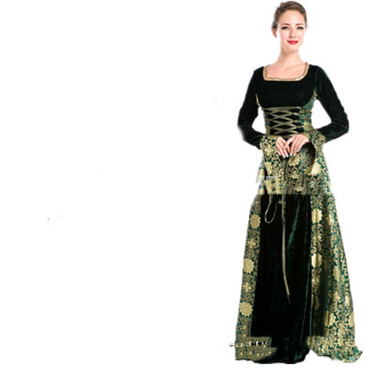 Vestido de Gala Reina Halloween - Elegancia y Misterio - Image 12