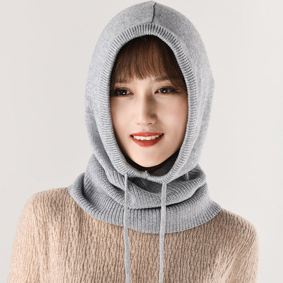 Bufanda Cuello de Lana Tejida para Mujer con Protección de Orejas - Image 14