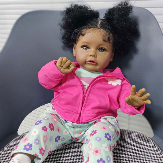 Muñeca Reborn Realista de 60cm - Bebé Adorable