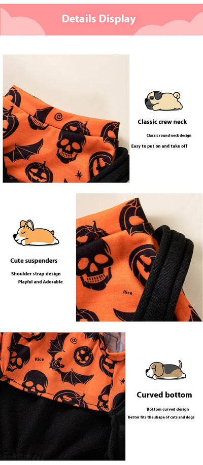 Disfraz Creativo para Perros con Impresión Personalizada para Fiestas de Halloween - Image 9