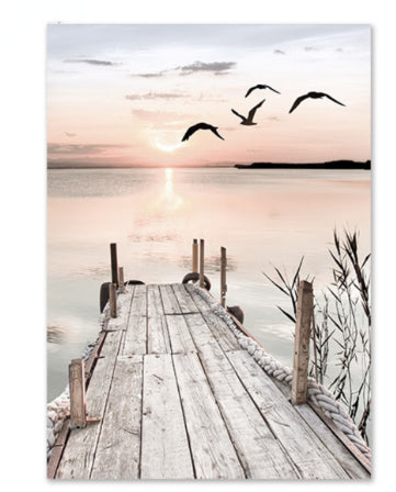Cuadro Decorativo Abstracto Tonos Cálidos para Pasillos y Entradas - Image 6