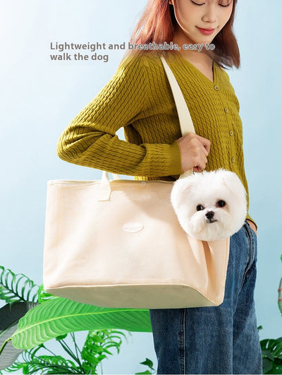 Bolsa Bandolera de Malla Transpirable para Gatos - Primavera Verano - Image 8
