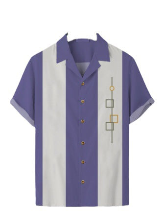 Camisa Hawaiana Estampada para Hombre - Ideal para Vacaciones y Playa